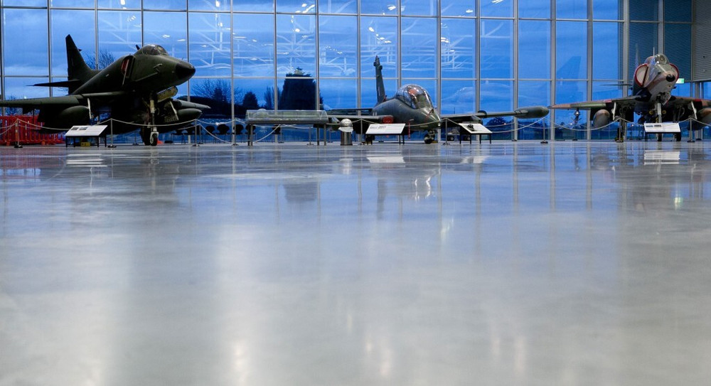 Wigman Air Force Base Epoxy Floor