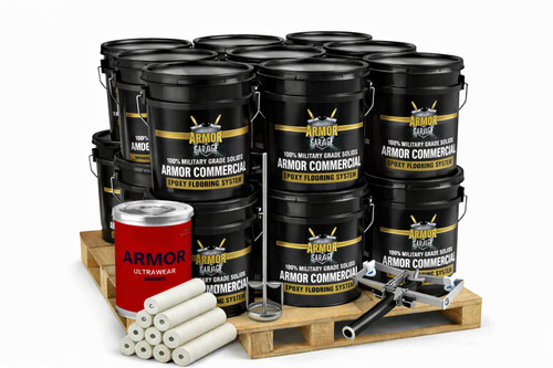 Large Format Commercial Epoxy Complete Floor System