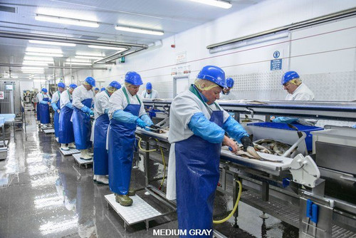 ArmorGarage Epoxy On Seafood Processing Floor With Constant Water Exposure