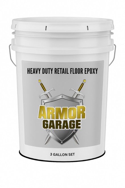 RETAIL EPOXY FLOORING - 3 GALLON SET