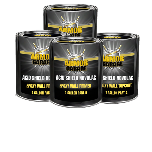 Acid Resistant Epoxy Wall System-Two Layer