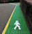 PEDESTRIAN WALK LANE COATED WITH ARMORGARAGE SURFACE BOND