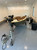 ArmorGarage Medium Gray Epoxy Floor With Black White Light Blue Flakes
