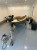 ArmorGarage Medium Gray Epoxy Floor With Black White Light Blue Flakes