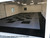 Two Color Garage Floor Tile Installation With Dark Gray & Black Tiles