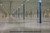 Warehouse Floor Done With Large Format Industrial Epoxy-Light Gray