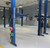 Light Gray Industrial Epoxy Floor In Commercial Auto Repair Shop