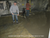 Applying Self Leveling Urethane Slurry Cement With Gauge Rake