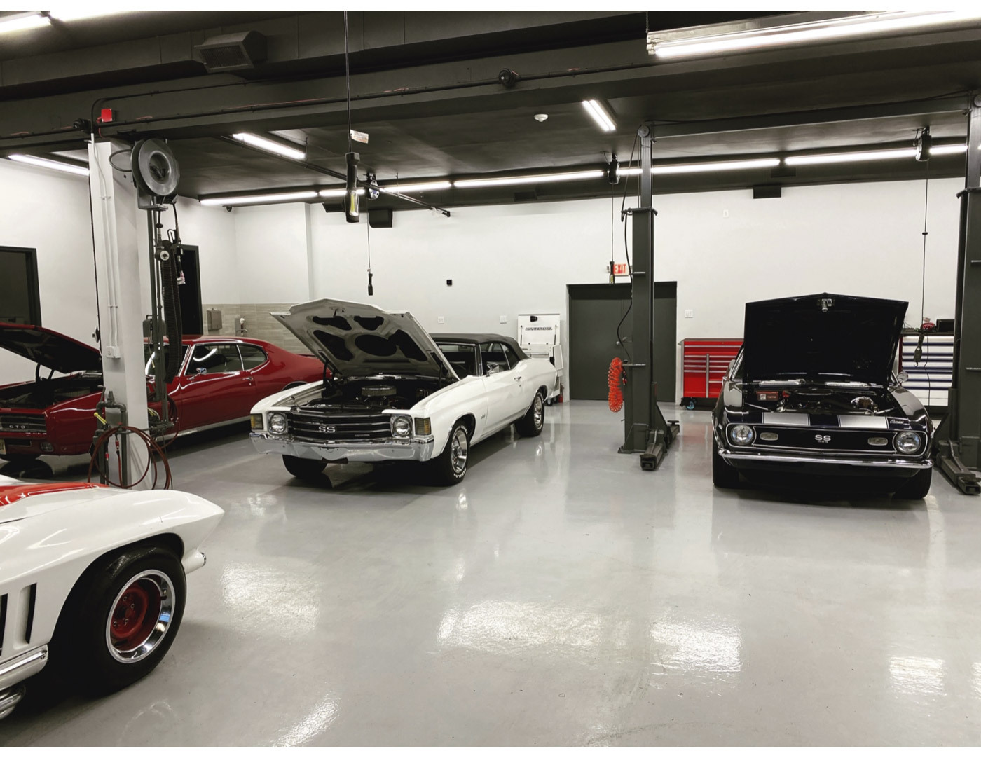 Auto Shop Epoxy Floor