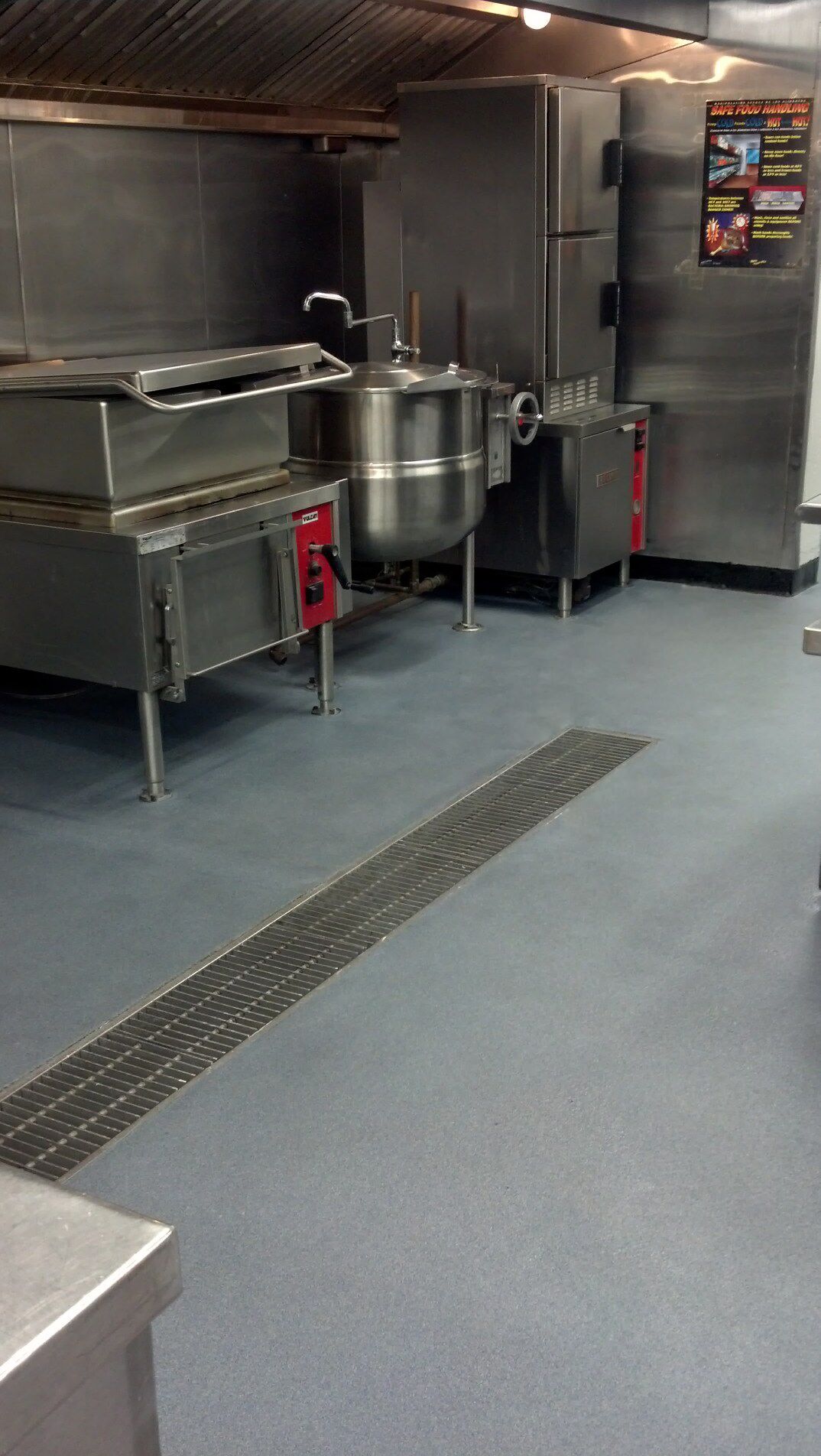 Kitchen Floor With 1/8