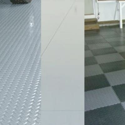 Epoxy vs. Tile vs. Mats
