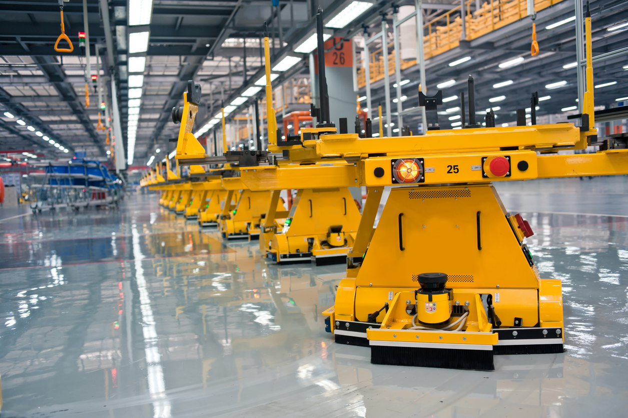  Factory-Floor-Heavy-Tonnage-Epoxy-Floor-System -In-Light Gray