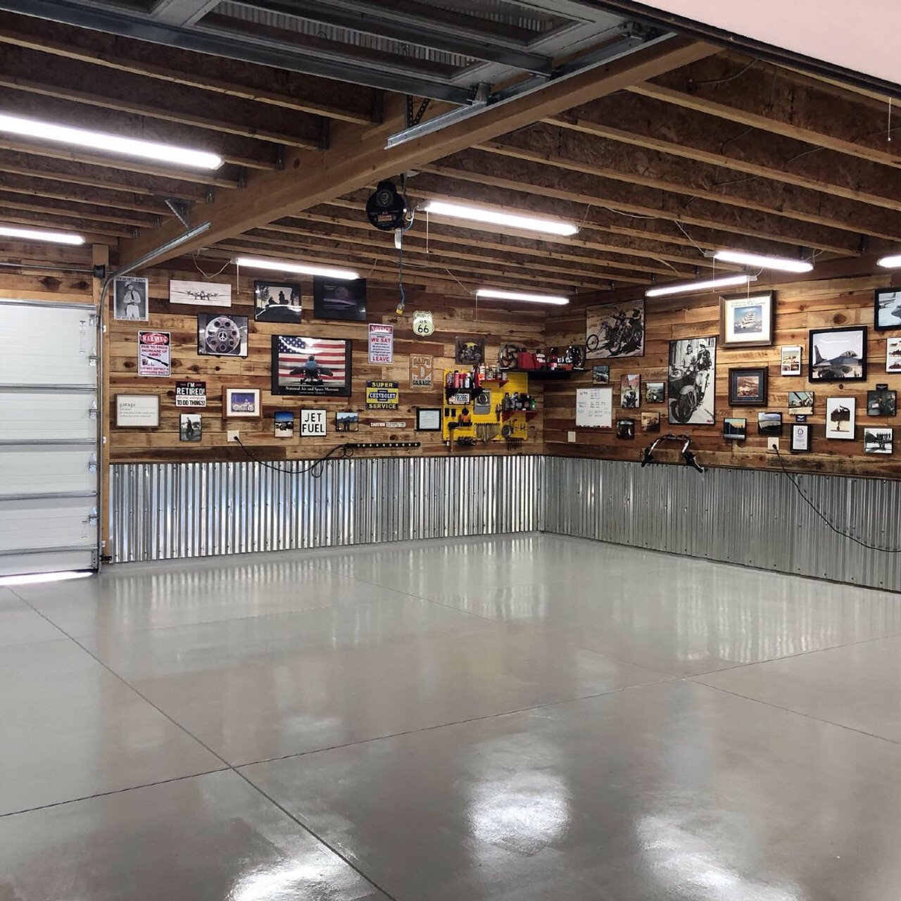 mancave done with armorgarage commercial epoxy flooring