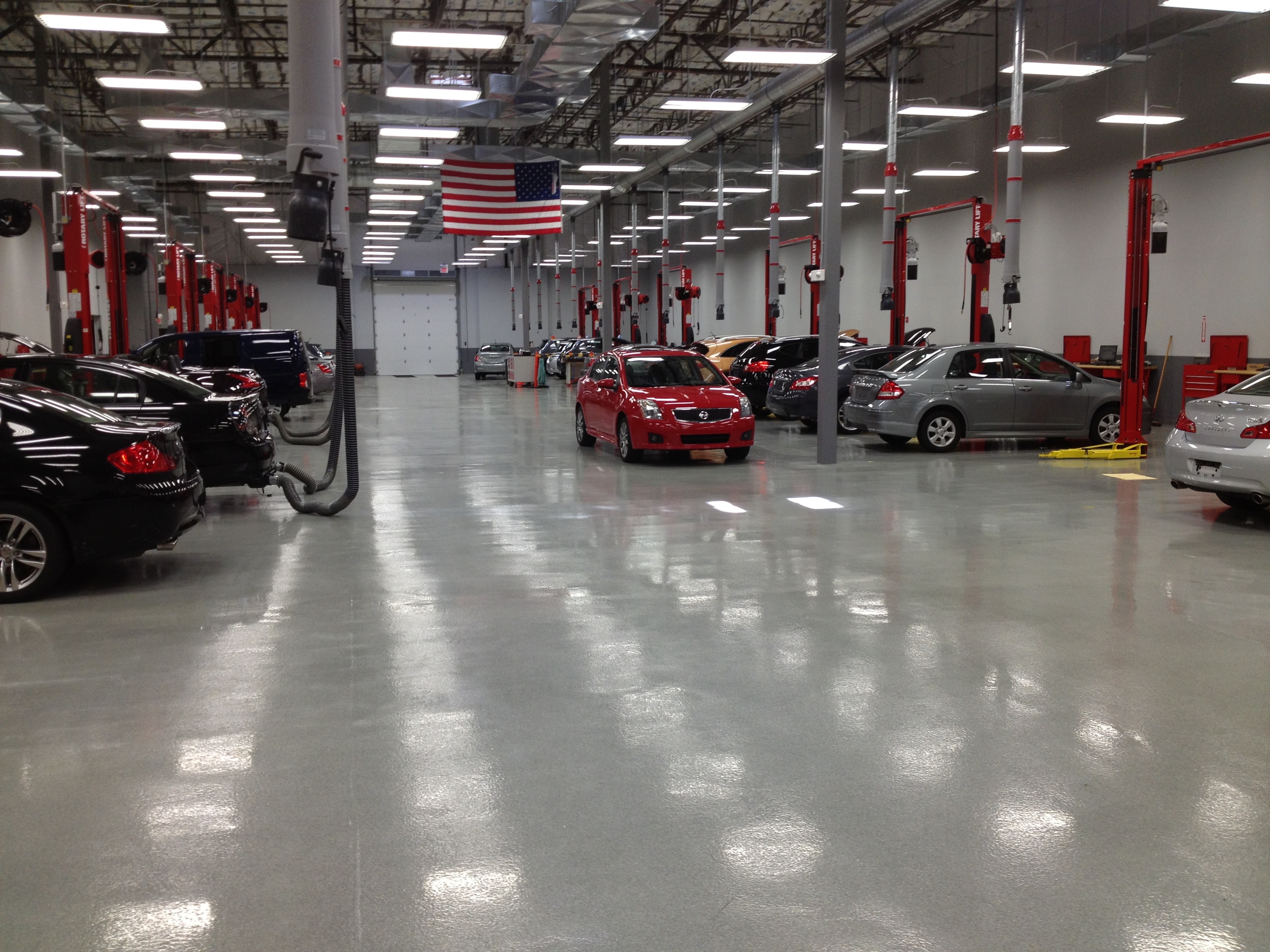 Military Industrial Grade Epoxy Floor System