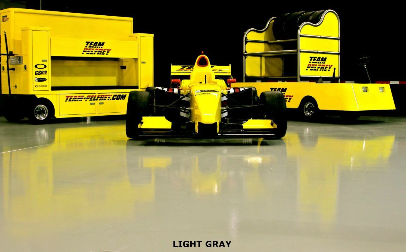 Race Shop Epoxy Floor