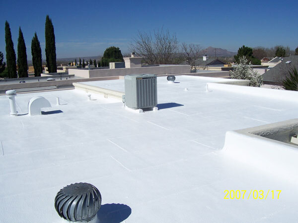 White Epoxy Flat Roof Coating