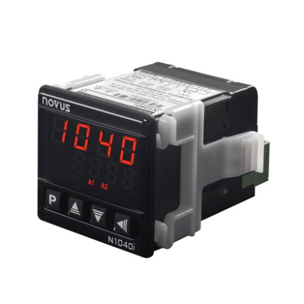 N1040i-RE USB Univ. indicator, 1 relay + 24Vdc out, 48x48 mm