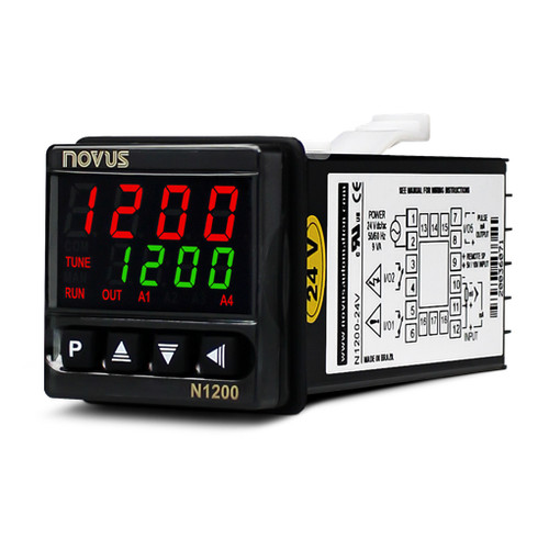 N1200 USB Process controller, 2 relays, 48x48 mm N1200 USB Process controller, 2 relays, 48x48 mm