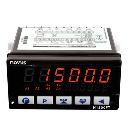 N1500 FT RS485 Flow rate indicator, 4 relays out