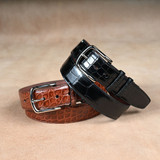 Add a Glossy Leather Belt to Your Wardrobe for Timeless Appeal