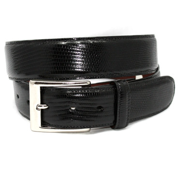 Cognac Ostrich Leather Belt Strap - 1 1/4 > 1 Taper