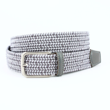 Woven Canvas Elastic Stretch Belt - Equesta