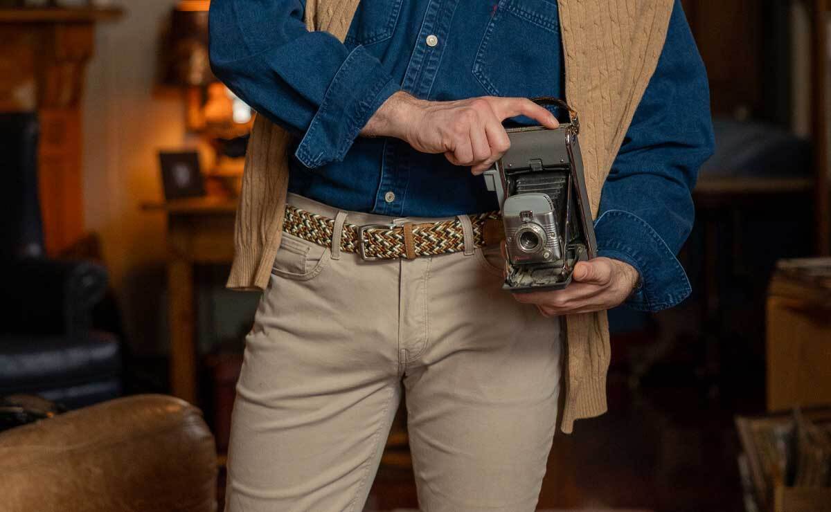 Torino Leather Casual Belt