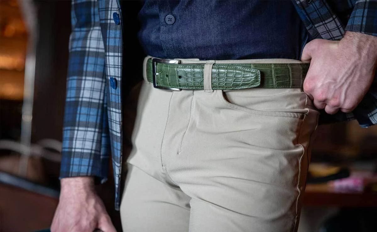 Torino Leather Casual Belt