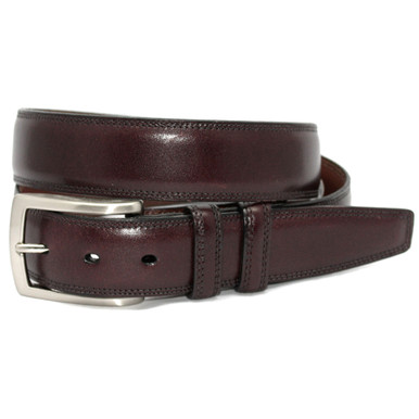 鎌倉シャツ CORDVAN BELT BLACK 80