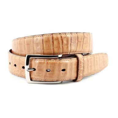 Saddle Genuine South American Caiman Belt display picture 1