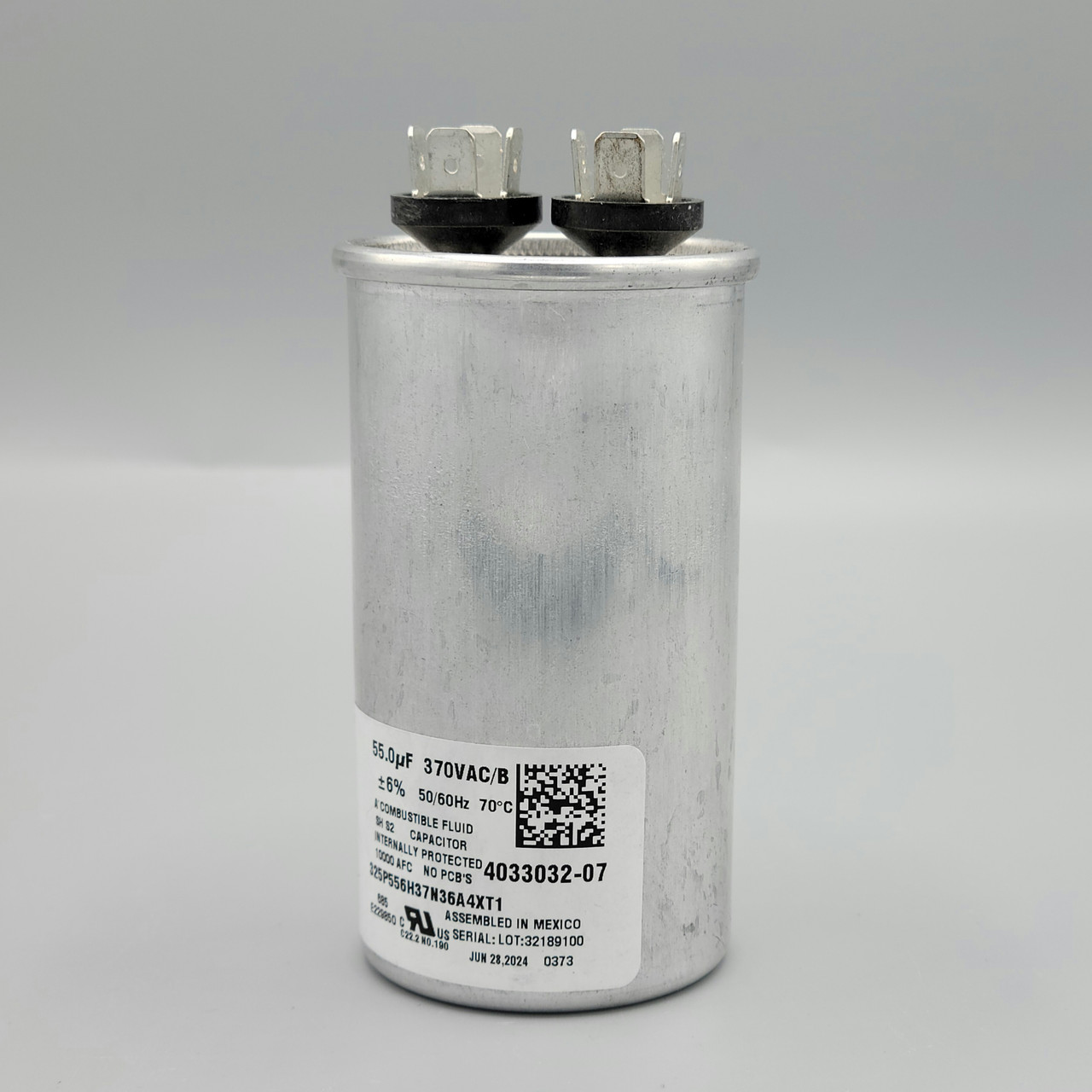Capacitor, Compressor, 55MFD - BTR Equipment Services