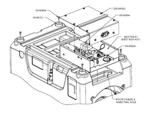 Electrical Box Assembly, Part Number: 104381 (Previously: 08-01925-01)