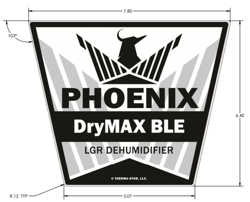 Dry Max Label, Part Number: 4042091