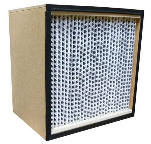 HEPA Filter, 99.97%, 0.3 micron, 12X12X12 Part Number: MFH12