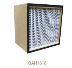 HEPA Certified Filter 16x16x12, 99.97% Eff., Wood Frame (Special Shipping Required)