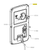 Electrical Box Cover, HEPA 700, Black ABS Plastic,
