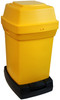 RNAP2YELLOW - Rubbermaid Pedal-Operated Nappy Bin - 65 Ltr - Yellow