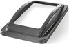 ESLIDFRAMEGRY18 - Straight EcoSort Frame Lid - Grey - UK manufactured for a low carbon solution to waste management