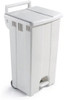 Derby Bin with Pedal - 90 Ltr - White/White - 357001