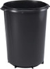 Durable Round Durabin - 40 Ltr - Black - 1800519221