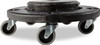 FG264000BLA - Rubbermaid BRUTE™ Dolly - Five hard-wearing, non-marking swivel castors improve manoeuvrability