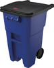 Rubbermaid BRUTE Rollout Container -  189 Ltr - Blue - FG9W2700BLUE