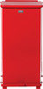 FGST24EPLRD - Rubbermaid Defender Square Pedal Bin with Plastic Liner - 49 Ltr - Red