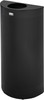 FGSH12EPLTBK - Rubbermaid Half-Round Open Top Bin - 45 Ltr - Textured Black