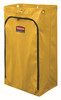 Rubbermaid Janitorial Cleaning Cart Vinyl Bag - 92 Ltr - Yellow - 1966719