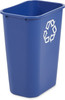 FG295773BLUE - Tapered shape and rolled rim facilitates stacking for space-efficient storage
