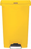 1883575 - Rubbermaid Slim Jim Front Step Pedal Bin - 50 Ltr - Yellow