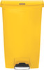 1883577 - Rubbermaid Slim Jim Front Step Pedal Bin - 68 Ltr - Yellow