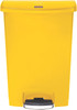 1883579 - Rubbermaid Slim Jim Front Step Pedal Bin - 90 Ltr - Yellow