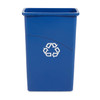 Rubbermaid Slim Jim Recycling Container (Old Style) - FG354075BLUE - 87 Ltr - Blue